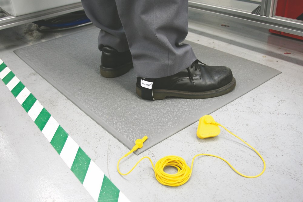 Mata antyzmęczeniowa podłogowa ESD 90x150 cm szara EAN (GTIN) 5060087950433