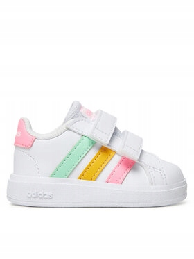 Buty Dziecięce Adidas Grand Court 2.0 Cf I HP8917 białe r. 25