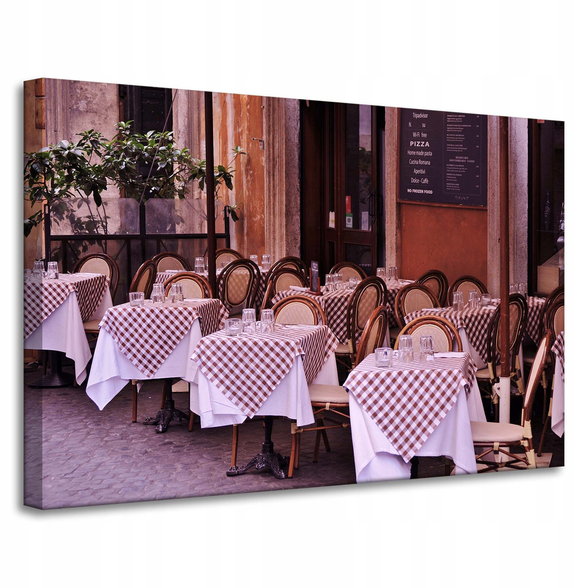 Obraz Canvas Restaurace Kavárna Prostory 90x60 cm