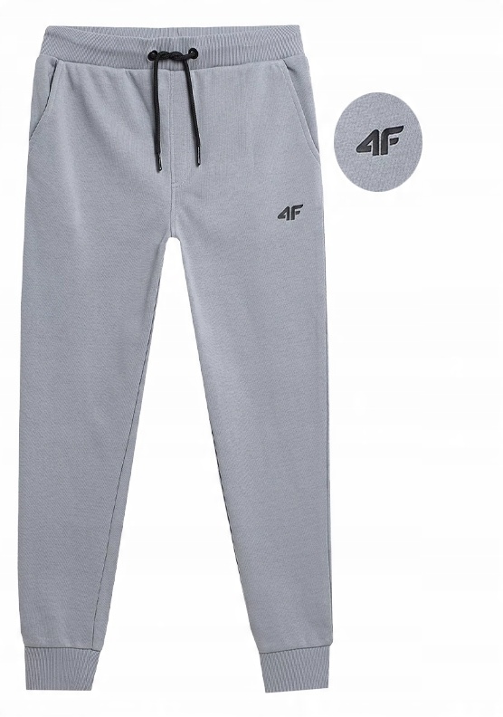 

4F Spodnie Dresowe Dziecięce Joggery Nieb. R-134