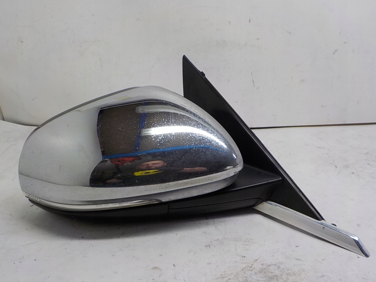 JAGUAR XF X250 mirror exterior right 14 PIN vertical