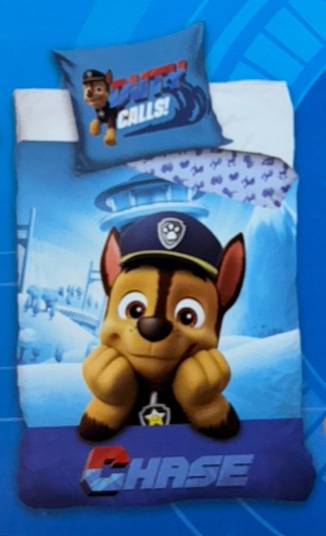 Komplet pościeli bawełnianej psi patrol 160x200