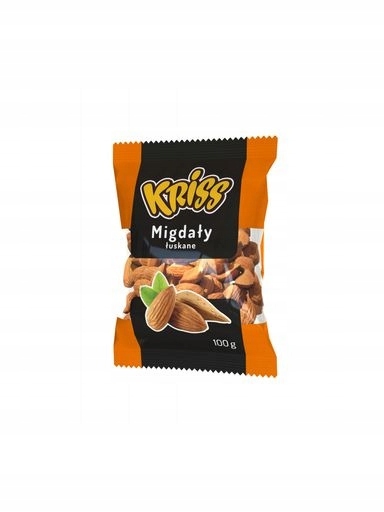 Levně 8 x Kriss loupané mandle 100 g