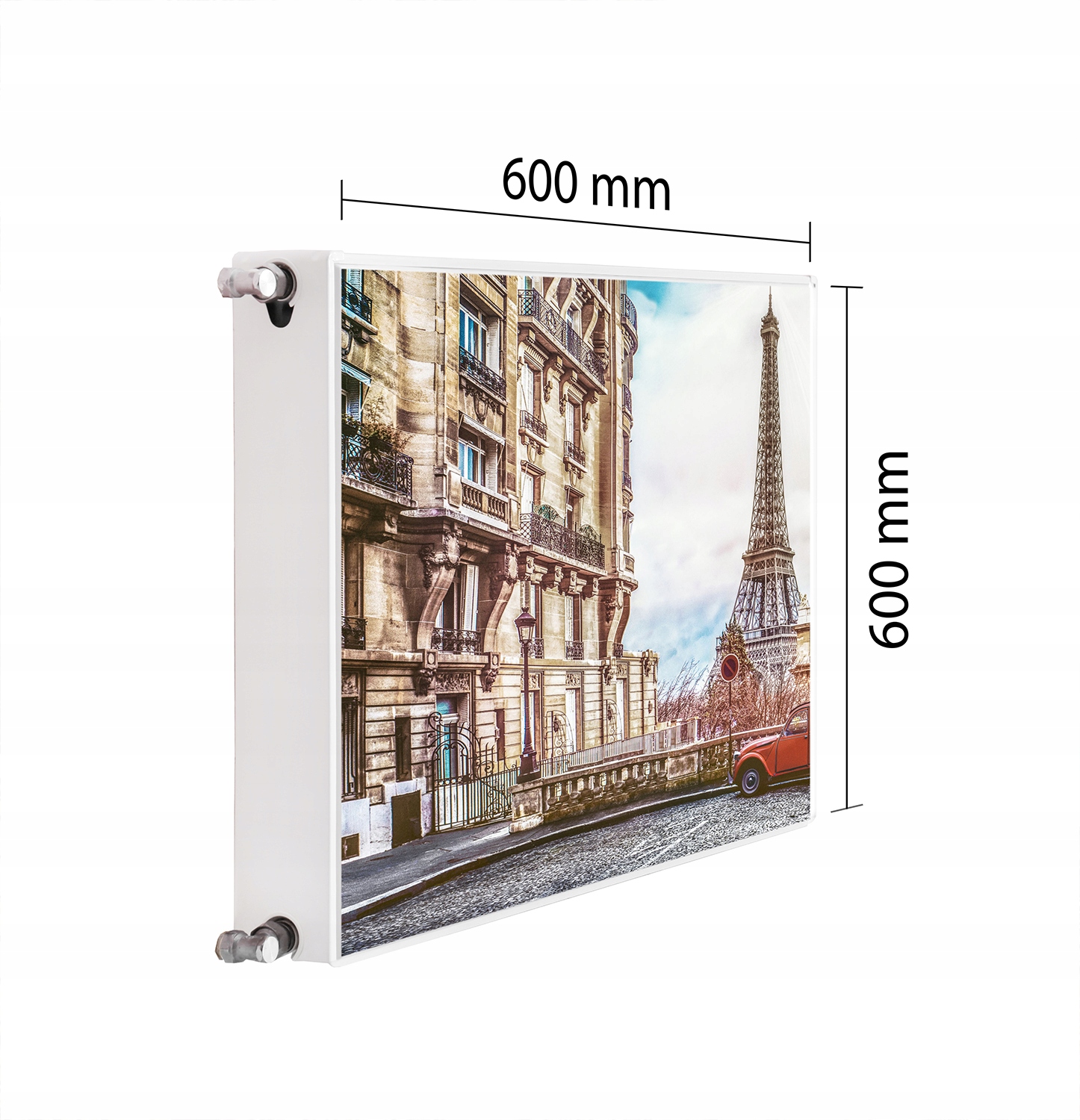 Magnetická Krytka Na Radiátor 60x60 Paříž Podložka Magnet