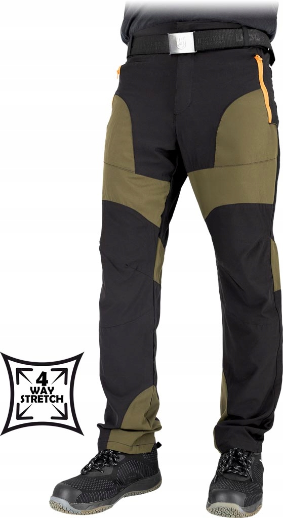 Spodnie robocze elastyczne Stretch 4 kierunkowy monterskie Ventura