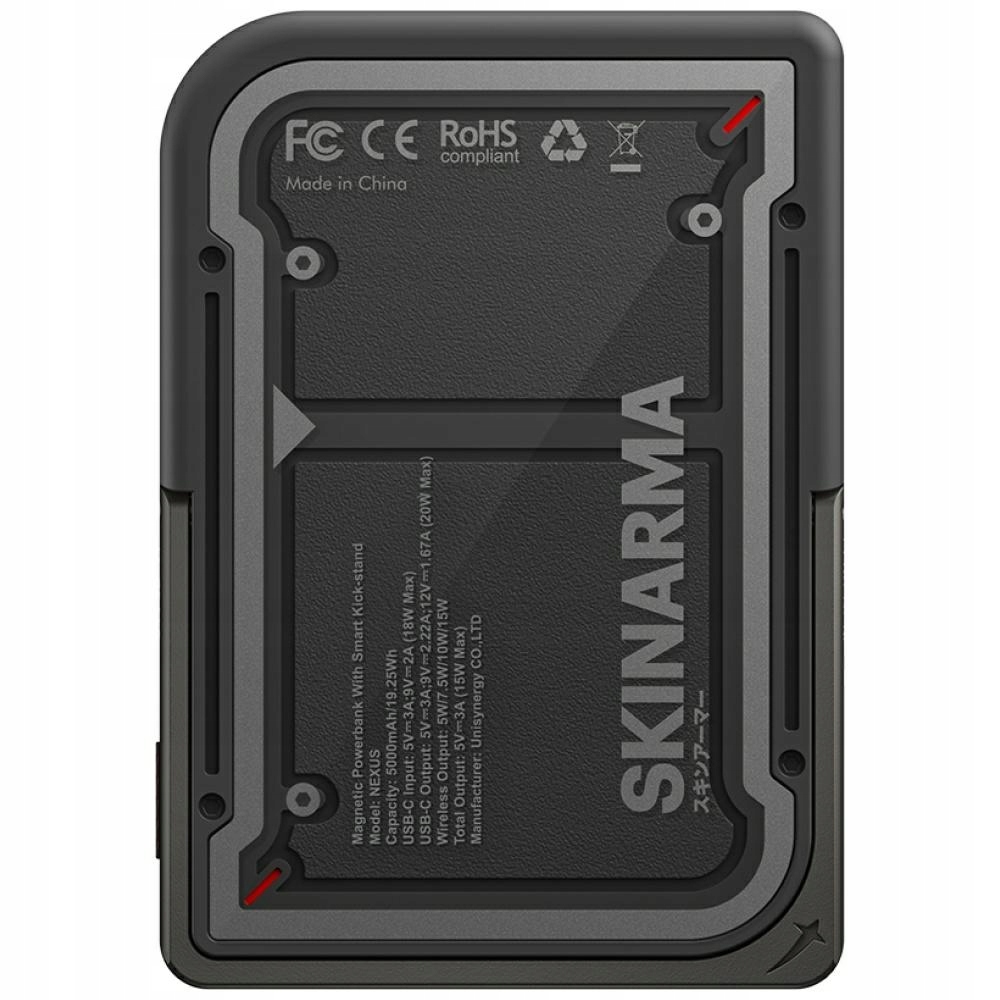 Powerbanka Skinarma Nexus Mecha Magnetic Kick-Stand 5000mAh 20W Pd Usb-c Ma