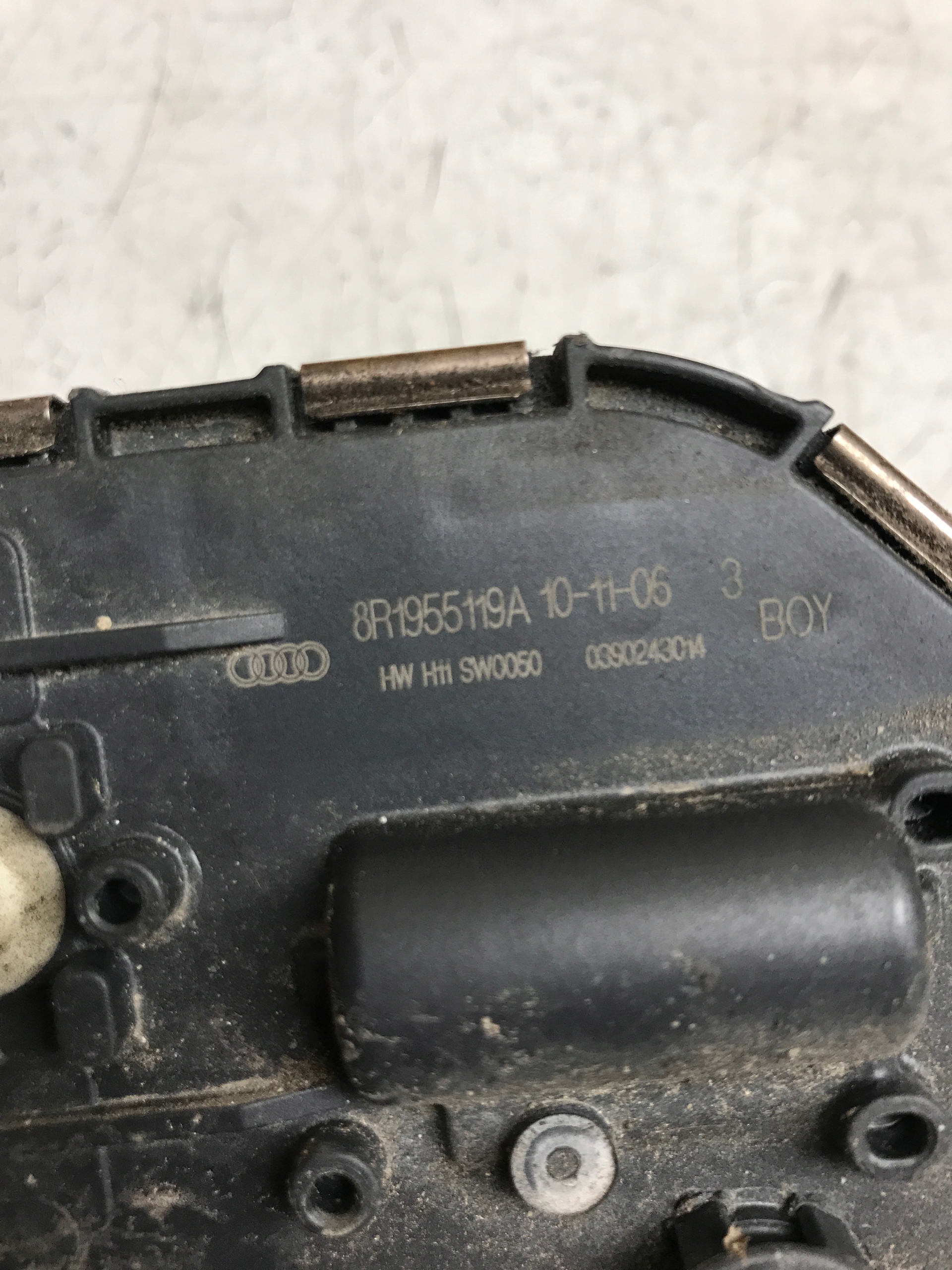 wiper mechanism front AUDI Q5 EUROPA