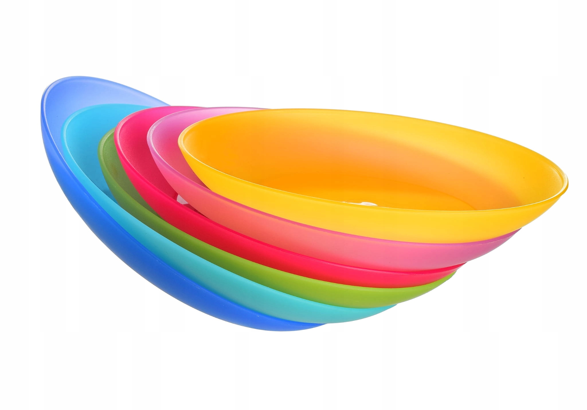 

Talerz Plastikowy Płytki Obiadowy Płaski 22CM 6SZT