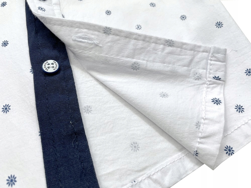 KOSZULA bawełniana ACTIV r 16 - 146 WHITE + gratis Płeć chłopcy