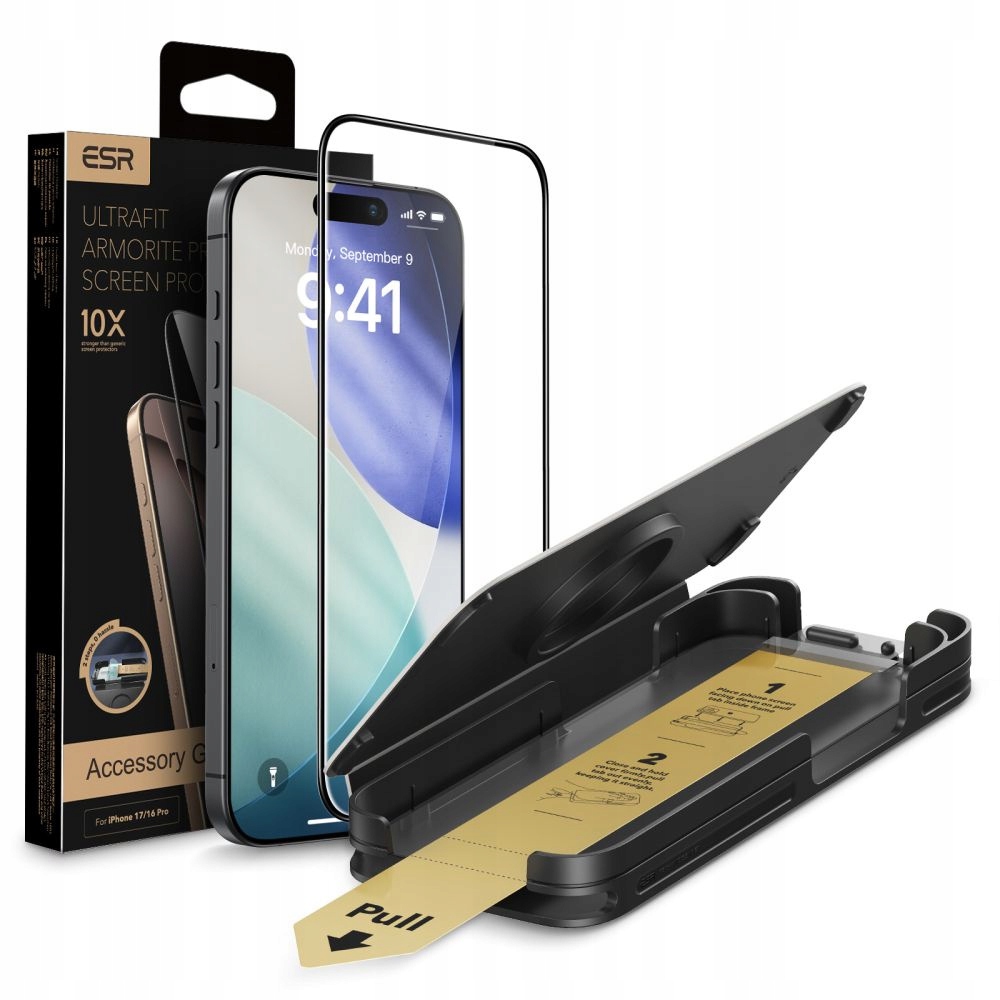 Szkło hartowane do Iphone 16 Pro 17 Esr Ultrafit Armorite Pro