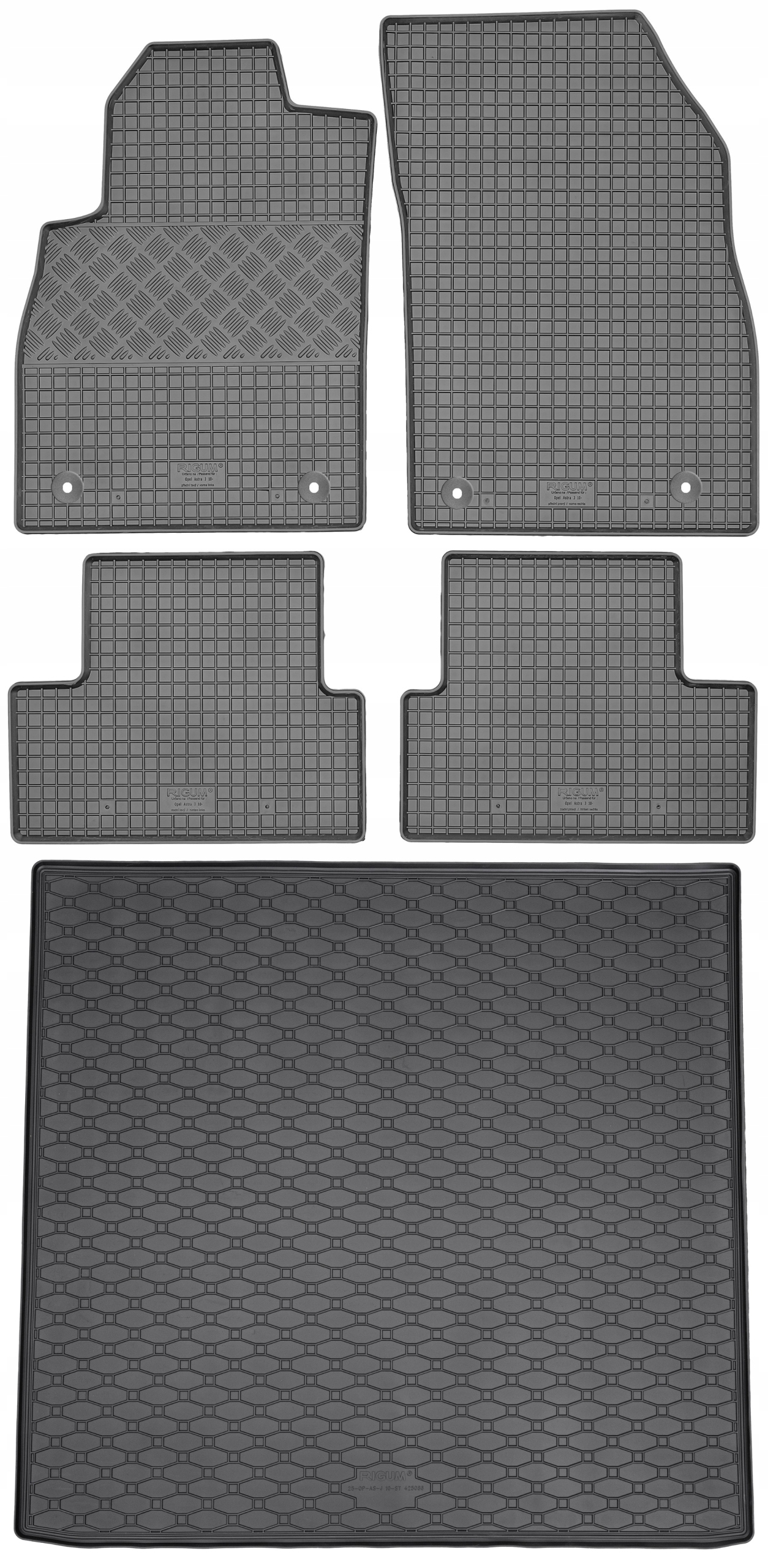 Opel Astra IV J Kombi 2010-2016 Podložka do batožinového priestoru koberčeky