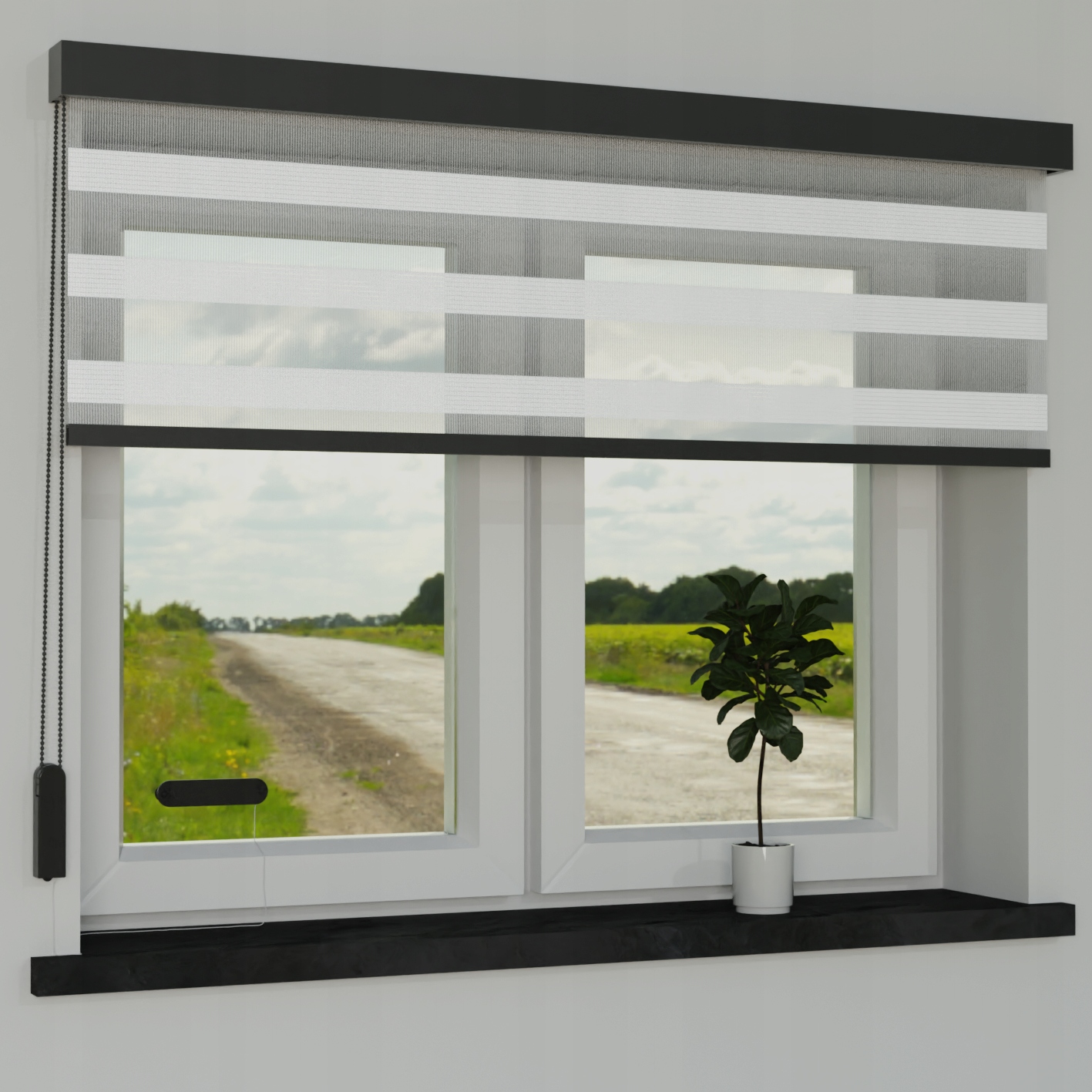 PANEL SOLARNY DO SILNIKA ROLET SMART BLINDS BRĄZOWY Marka inna