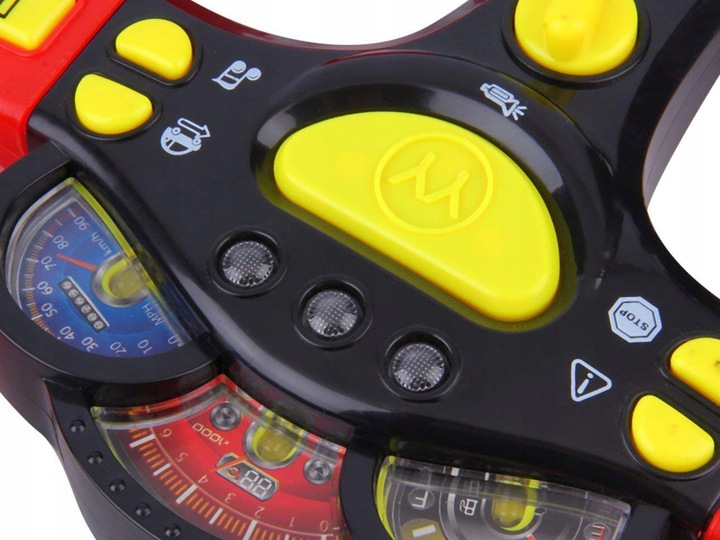 INTERAKTYWNA KIEROWNICA DLA DZIECI SYMULATOR JAZDY Stan opakowania oryginalne