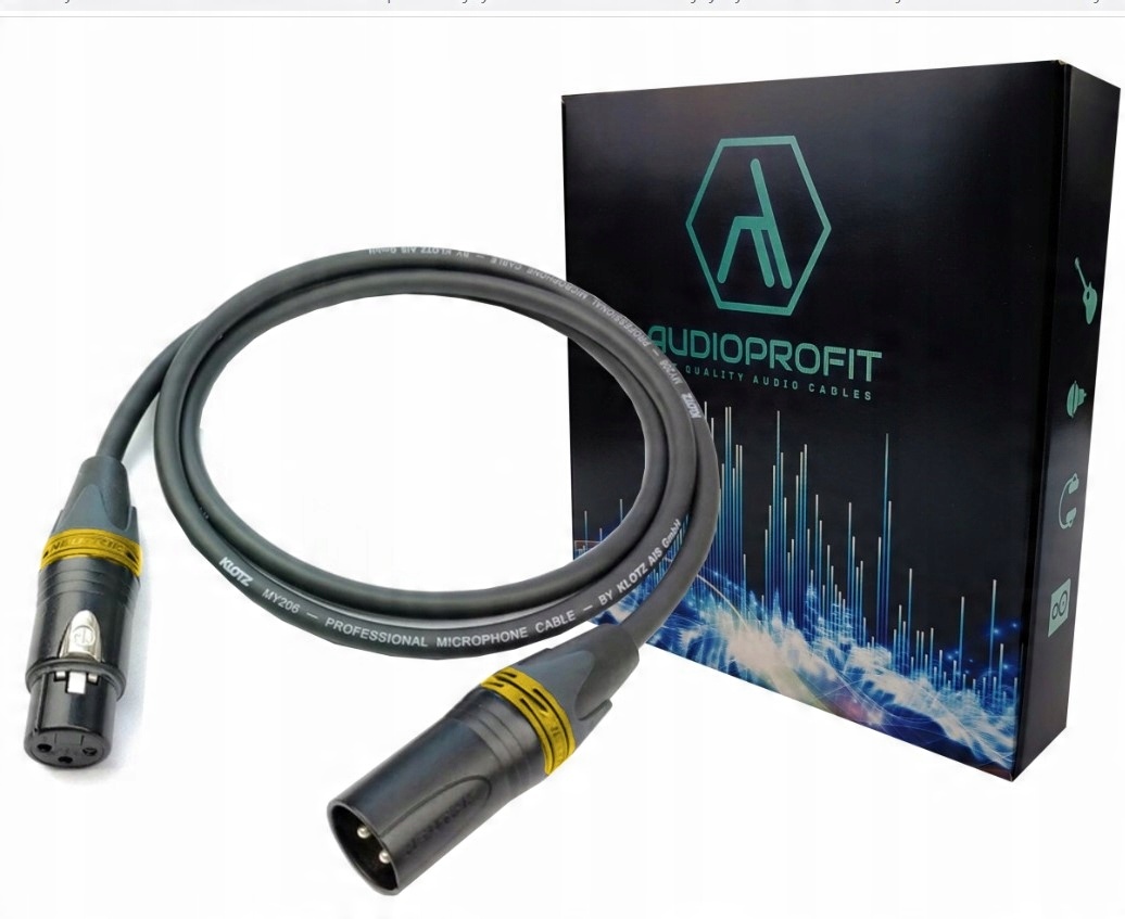 

Kabel mikrofonowy Klotz MY206 Xlr Neutrik 5m