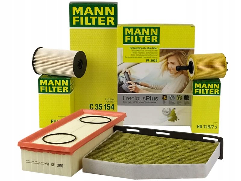 VW TIGUAN 2tdi 136 140 163 170 К.С комплект 3x ФІЛЬТРОН