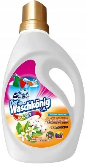 

Waschkonig Żel do Prania Tkanin Kolor 3L 100p