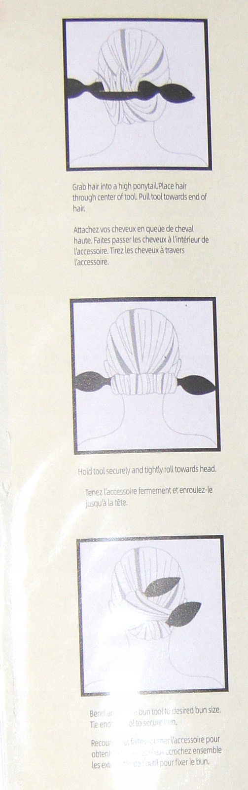 Lucy twister do włosów koka kolor biały w grochy EAN (GTIN) 4059116589103