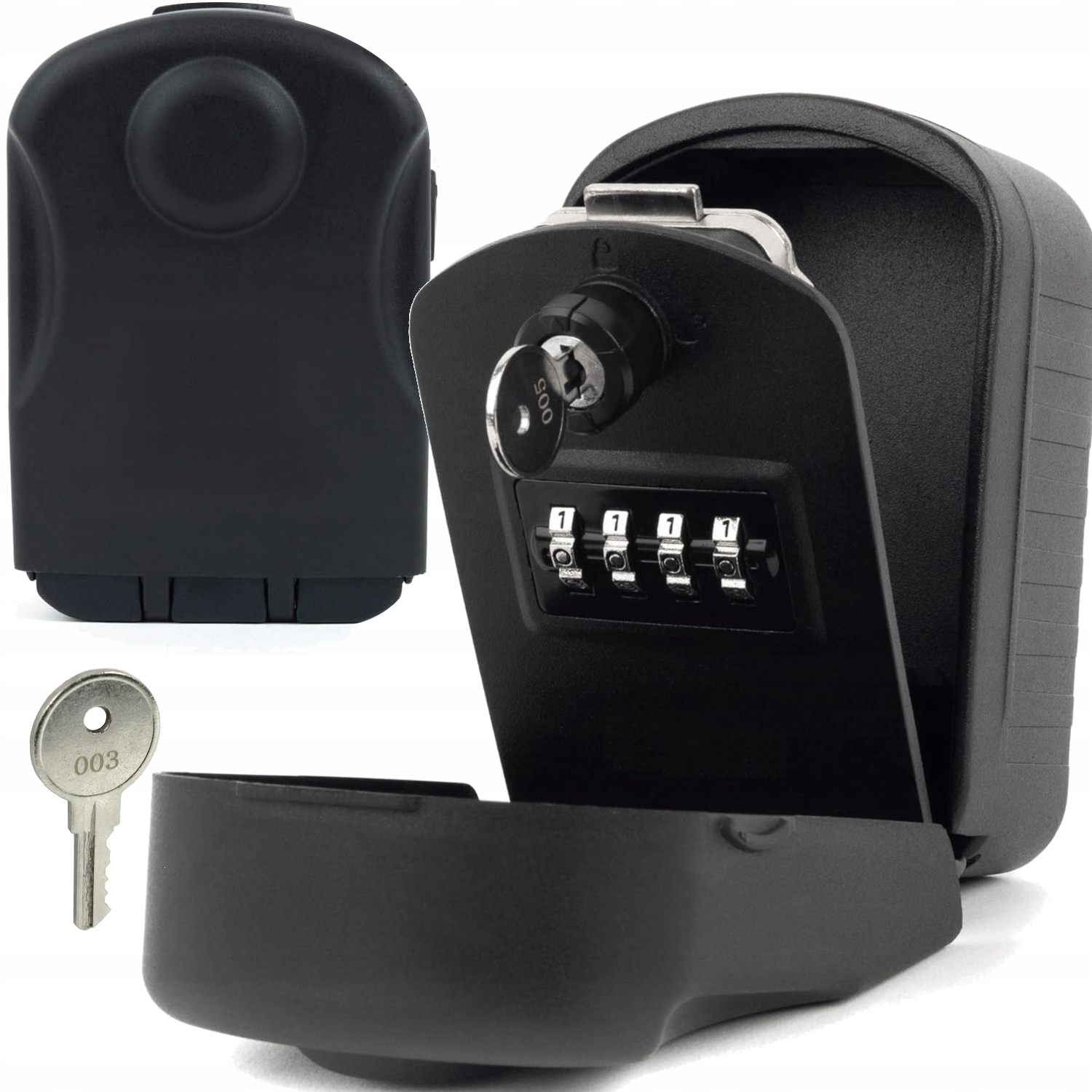 Sejf Zewnętrzny Na Klucze Skrytka Szyfr Kod Metal