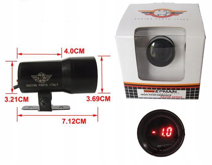 EPMAN boost doładowanie 37mm LED LCD / HKS APEXI