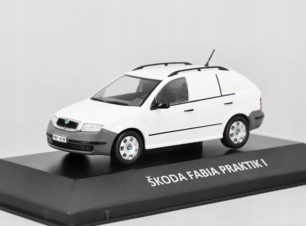 Škoda Fabia Praktik 2002 1:43 DeAgostini #91