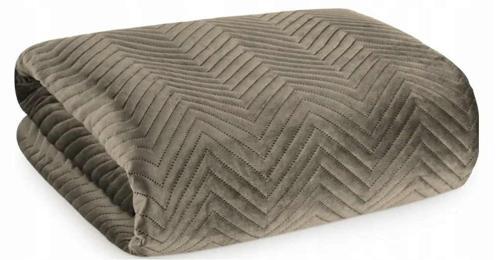 Přehoz na postel 230x260 Velurový Oboustranný Prošívaný Eurofirany