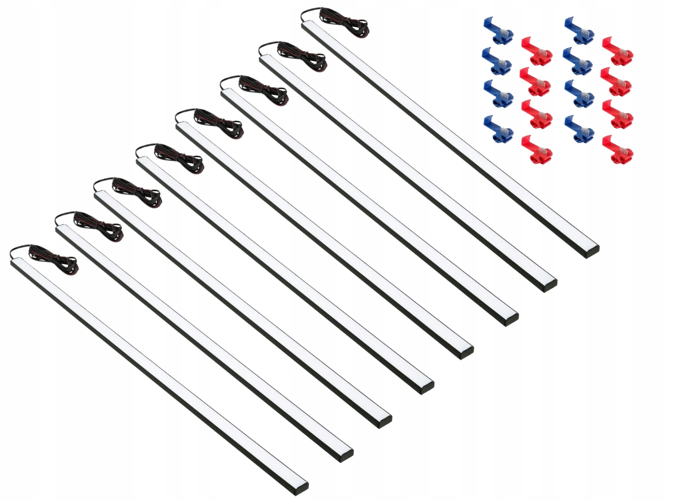 Led osvětlení kabiny autobusu auta 8x25 cm Pl 12