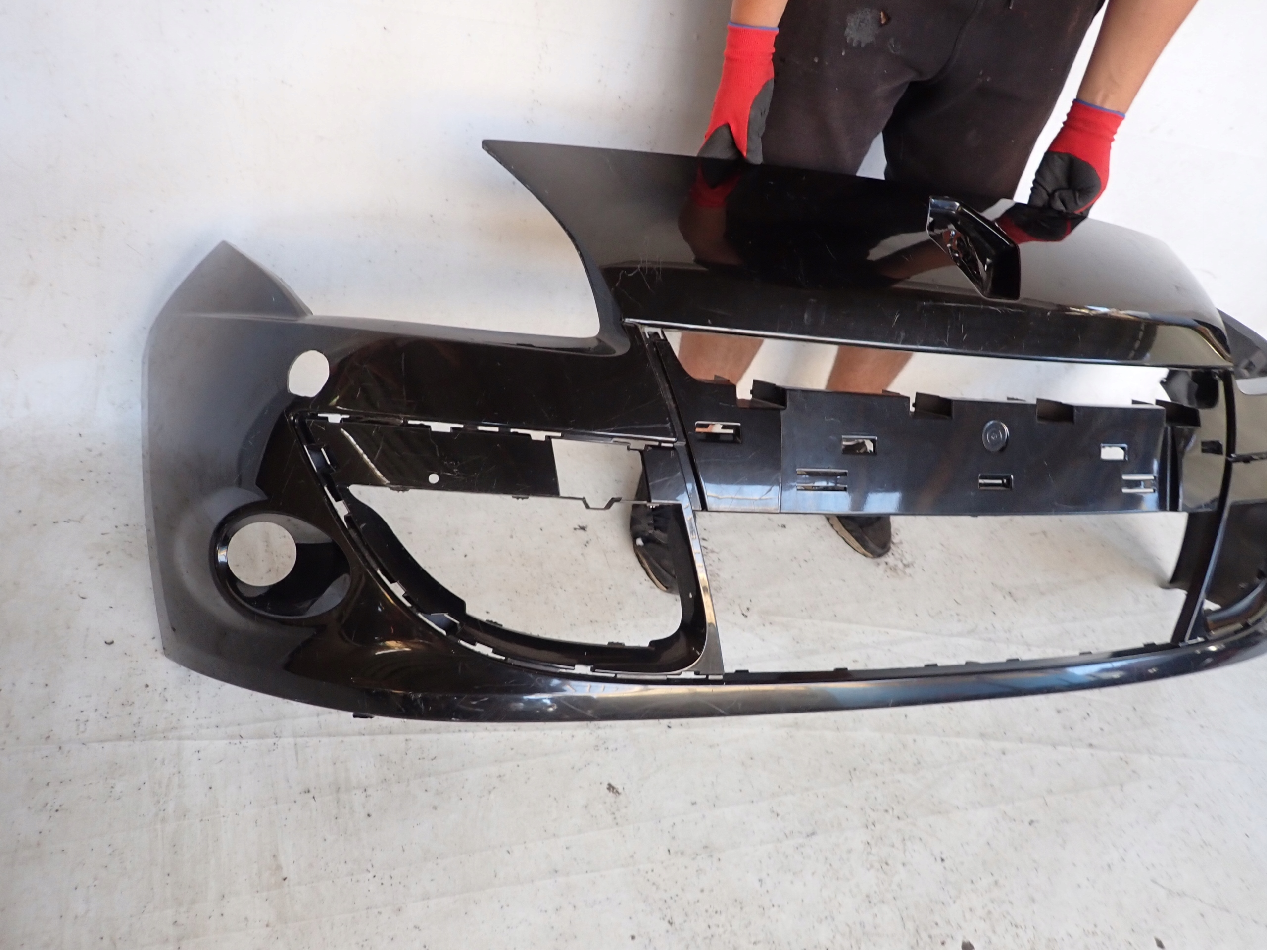 RENAULT SCENIC III 09- bumper front front KROTKI washers