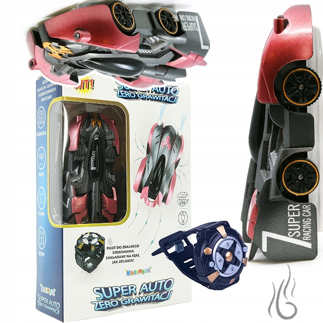 

Samochód Jeżdżacy Po Ścianach Sterowany Zegarkiem