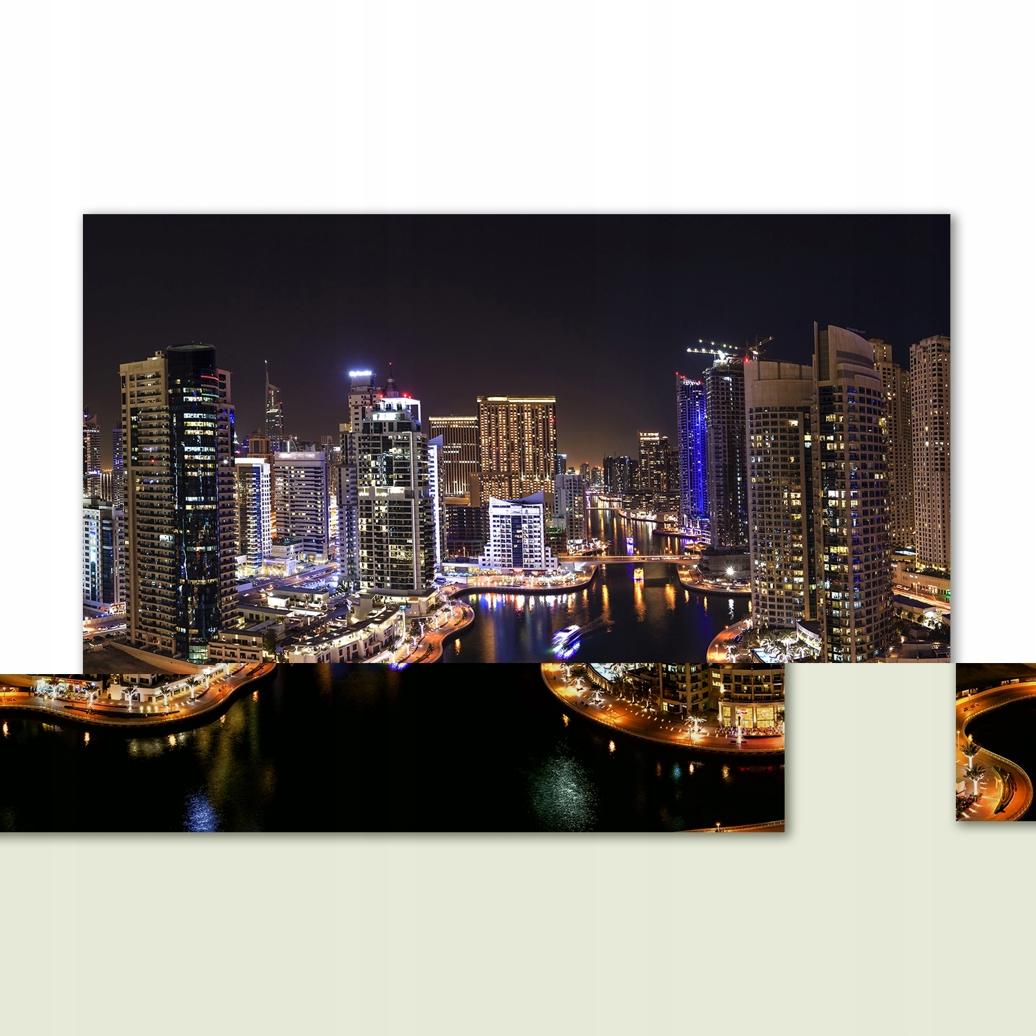 

Fotoobraz na ścianę szklany Marina w Dubaju 100x70