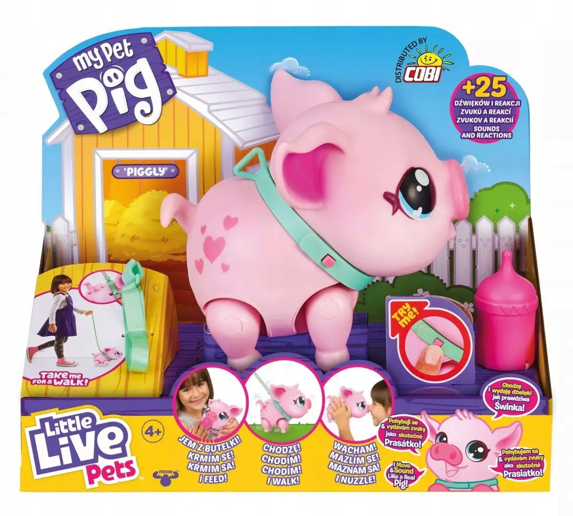 

Little Live Pets Interaktywna Świnka 26366 zabawka