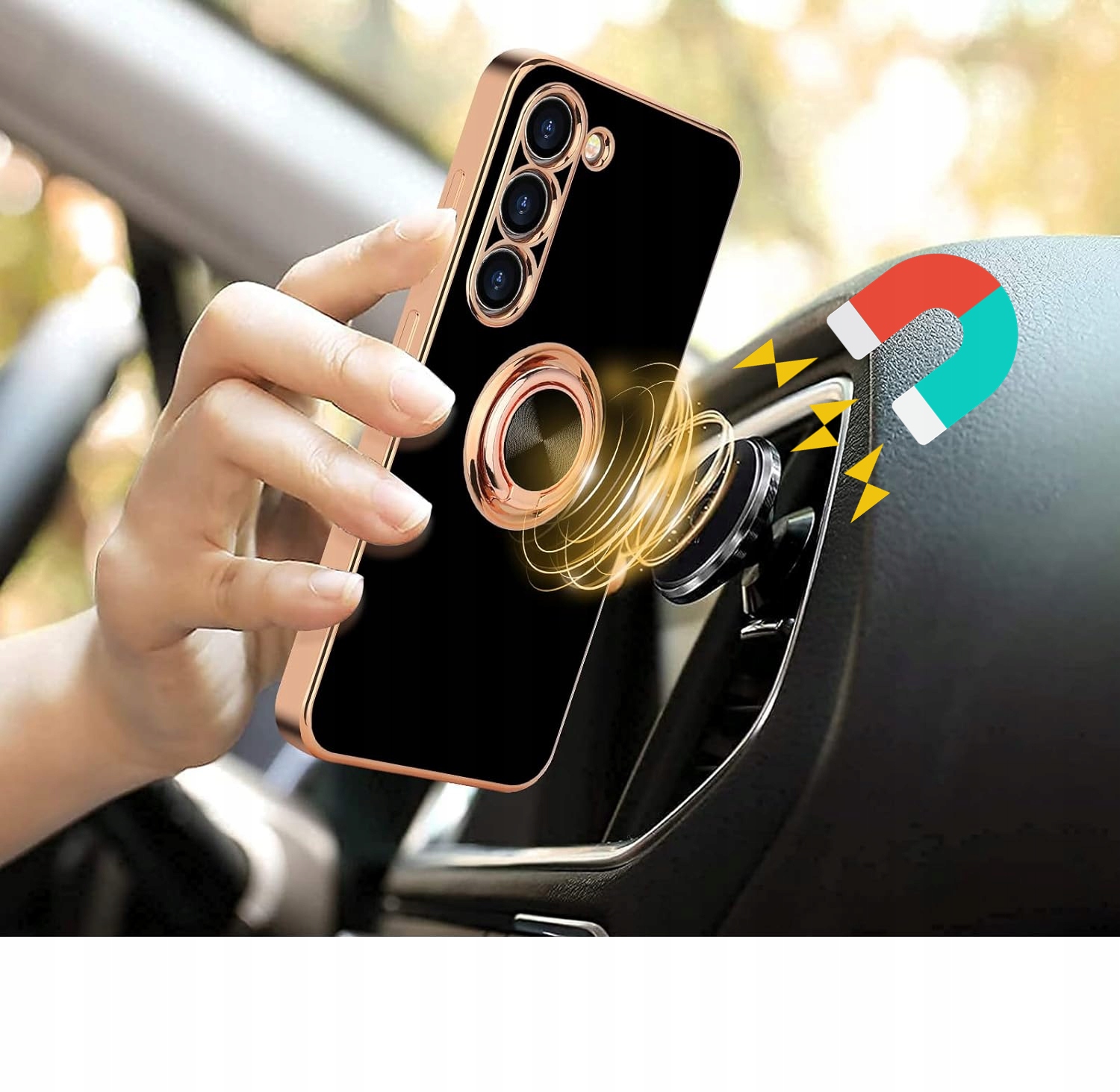 ETUI CASE NA TELEFON DO SAMSUNG GALAXY S23 MOCNA OBUDOWA GLAMOUR ESTIPRO Typ plecki