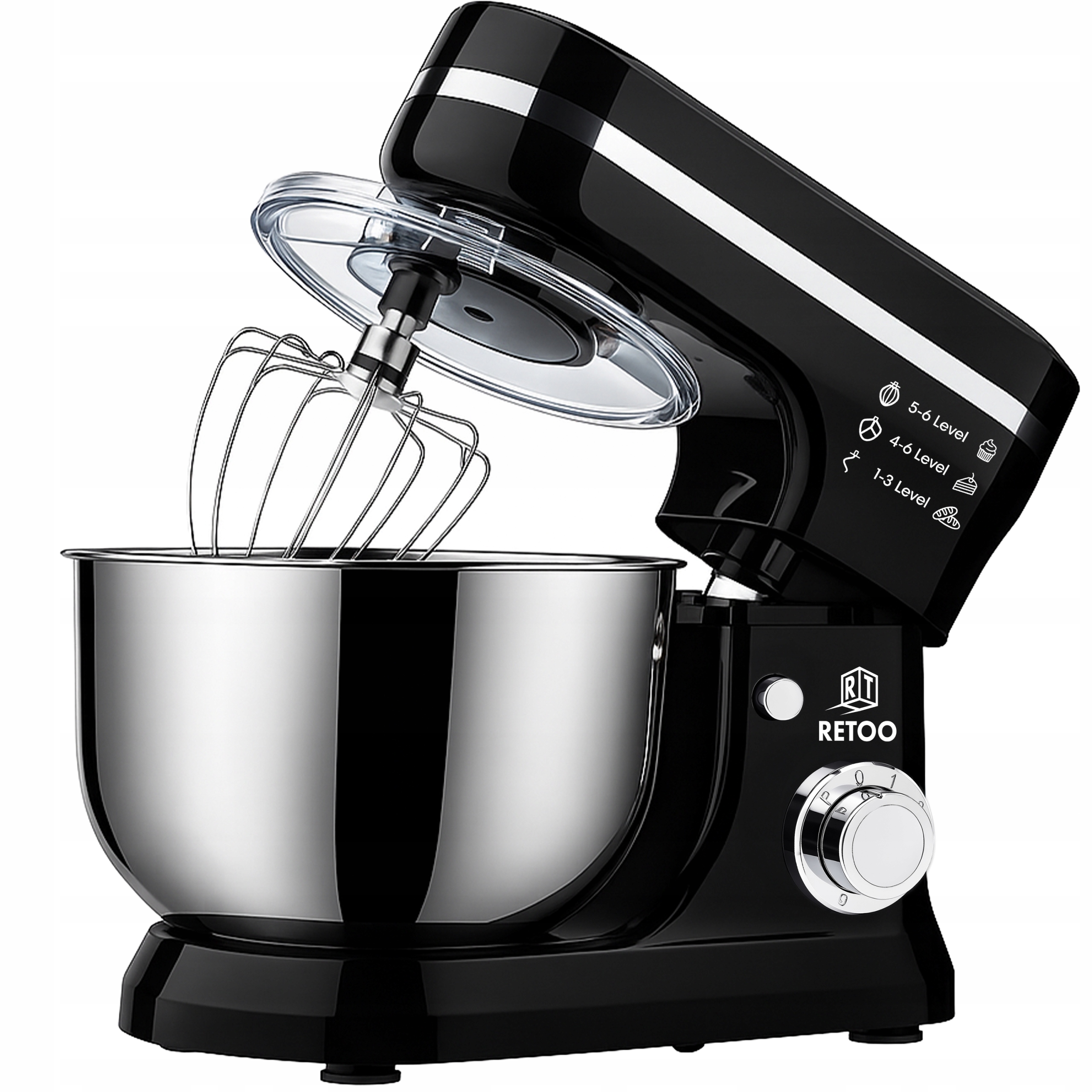 Planetární Kuchyňský Robot Mísa 6L Multifunkční Mixér 3v1 3200W