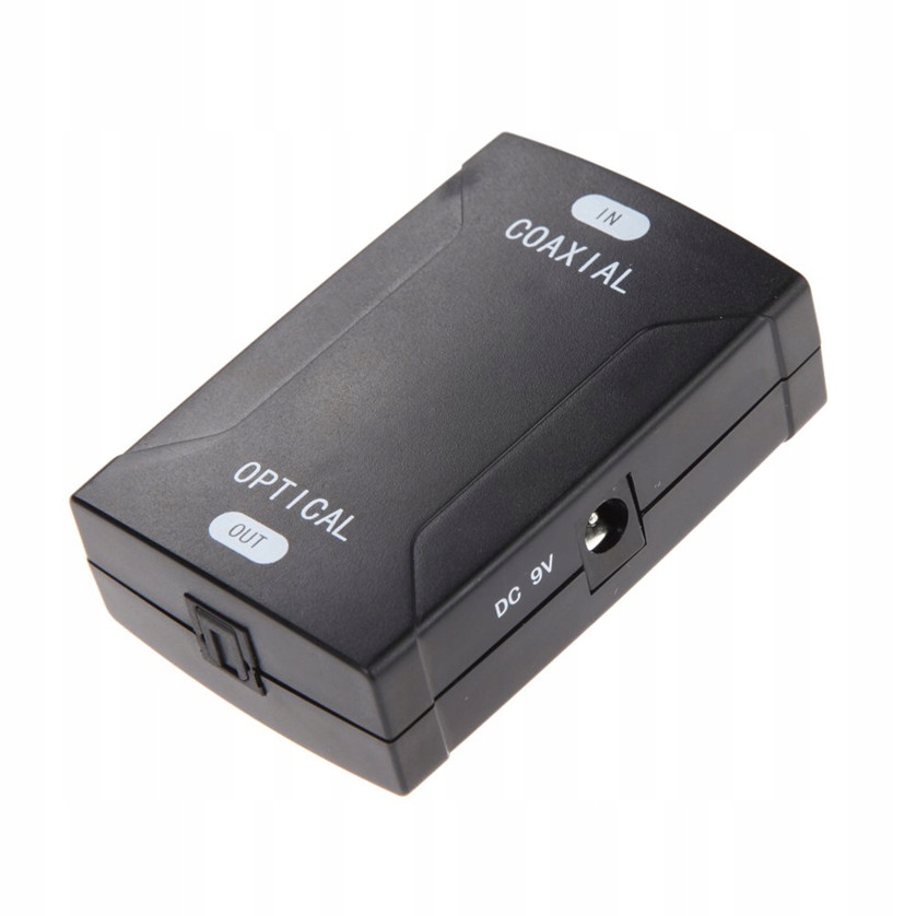 Konwerter SPDIF cyfrowy Coaxial do Toslink +USB