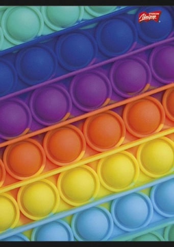 ZESZYT UNIPAP A4-32 KRATKA PUSH BUBBLE POP IT