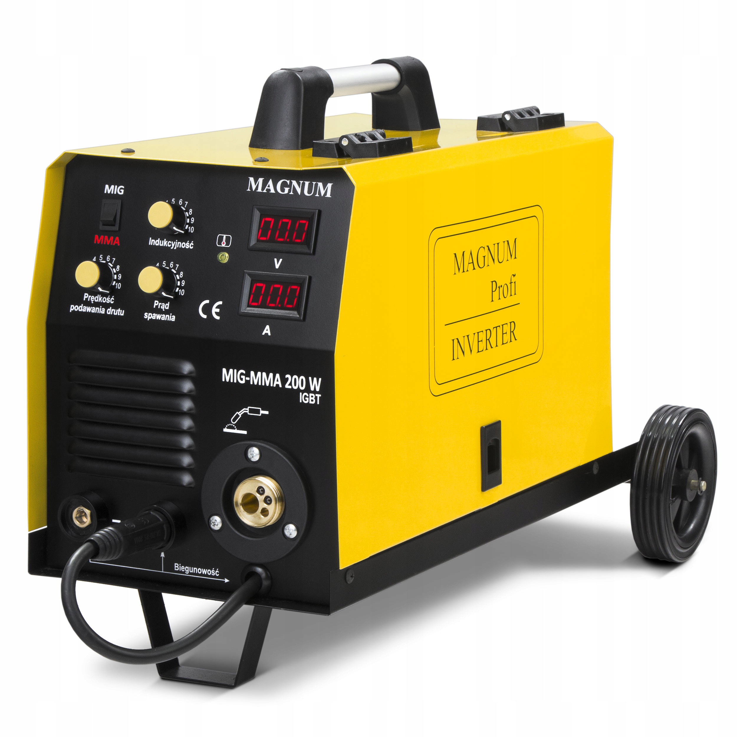 SPAWARKA MIGOMAT MAGNUM MIG 200W MMA IGBT ALU 230V 180A LUTOSPAWANIE Model MIG 200W