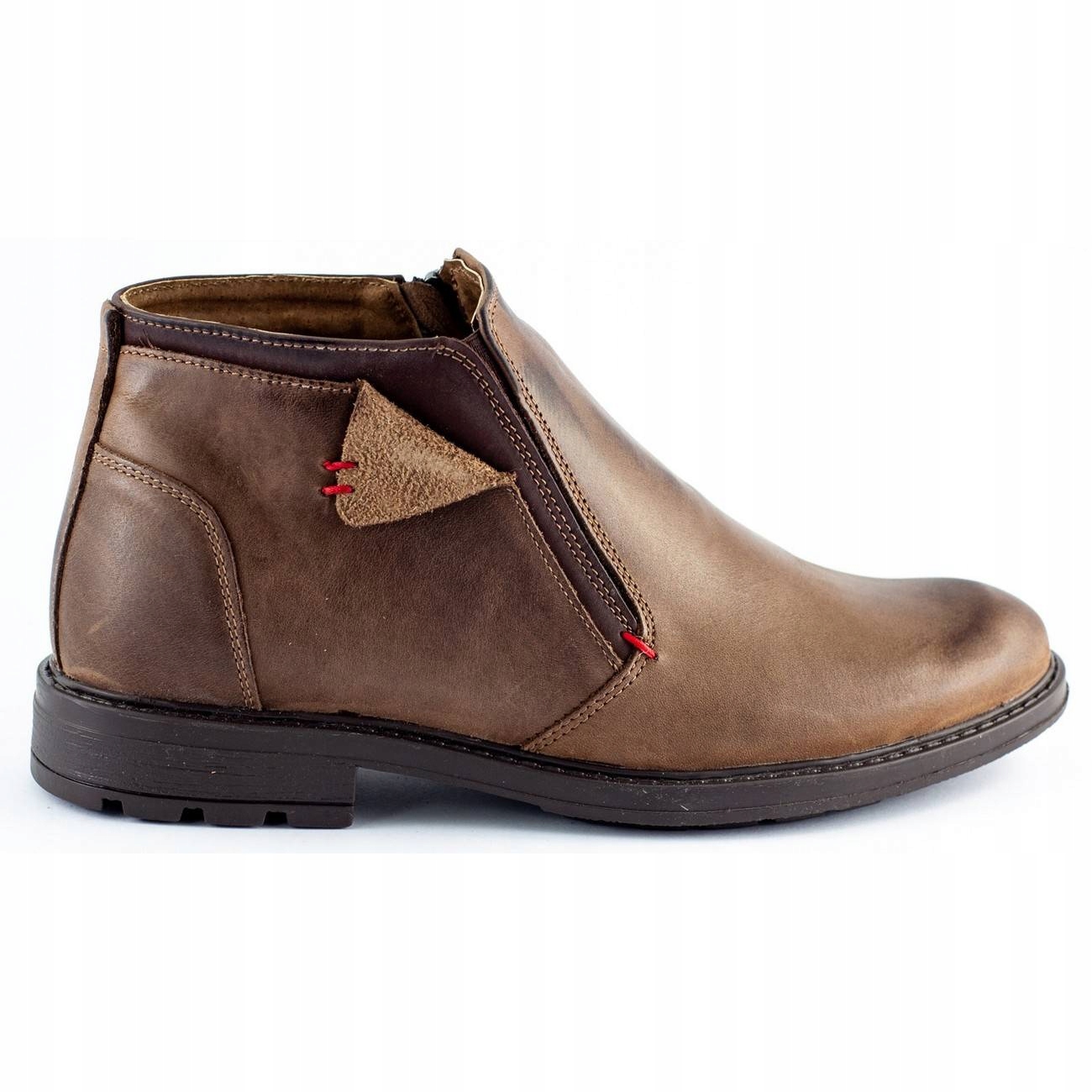 

Sztyblety Męskie Ocieplane Pl Skóra 855 Brąz 43