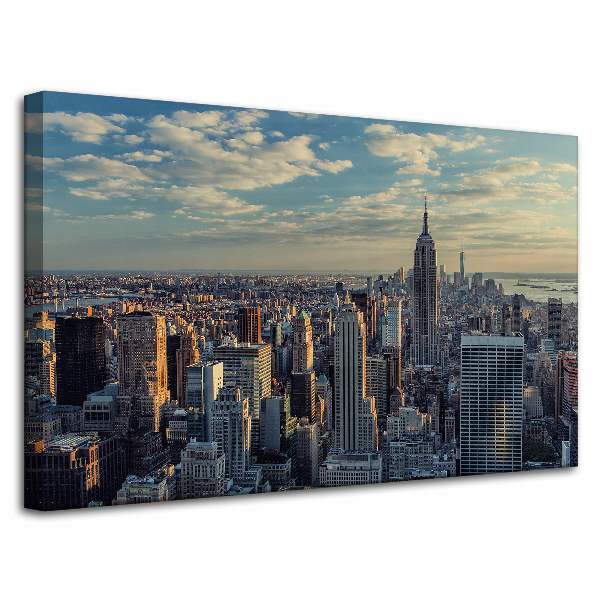 Obraz Canvas Architektura Slunce Manhattan 80X50 cm