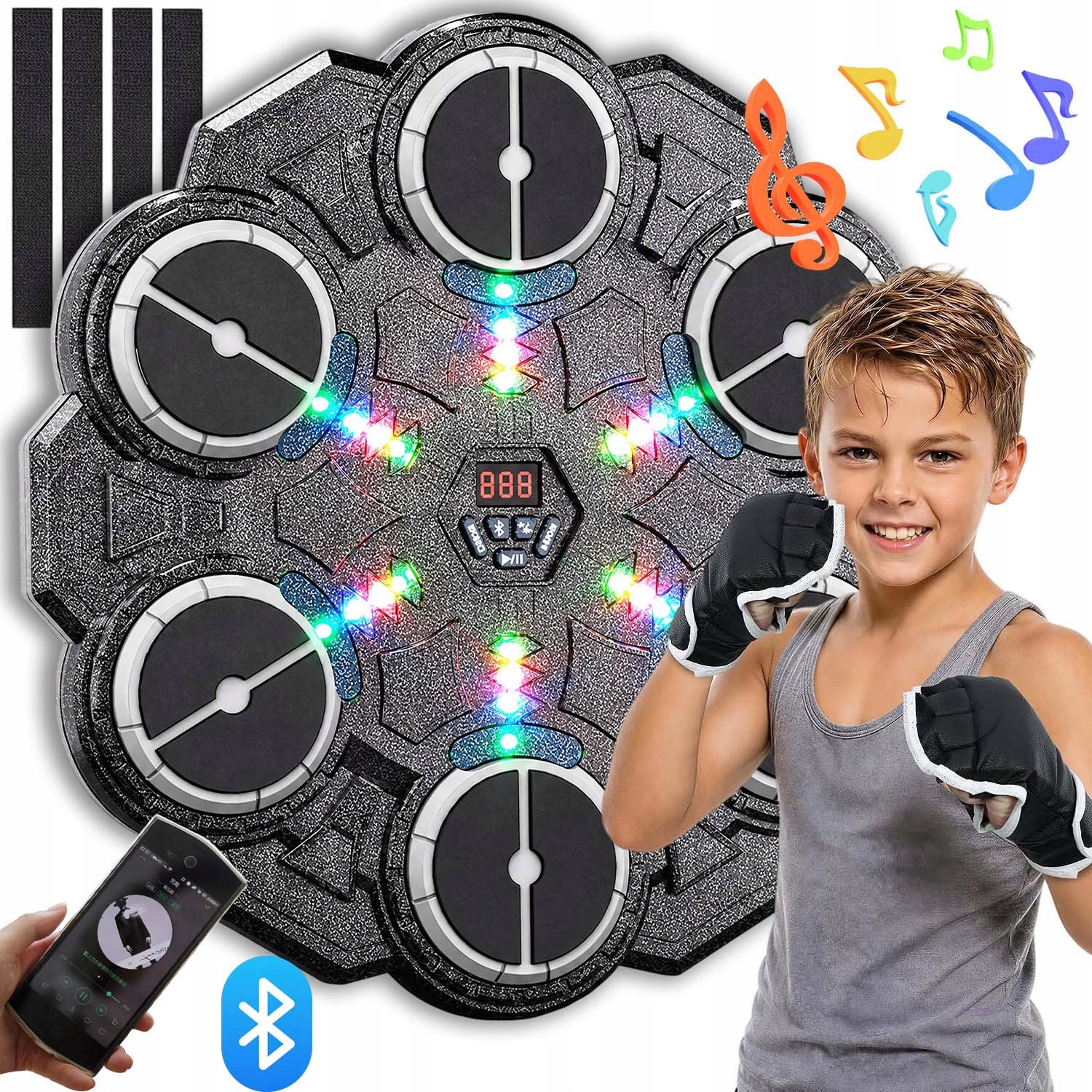 Boxovací Stroj Pro Děti, Tréninkový Stroj, Bluetooth, Dárky
