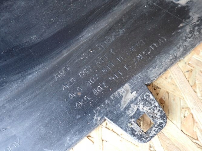 AUDI A6 C8 KOMBI S-LINE 18- bumper rear rear part