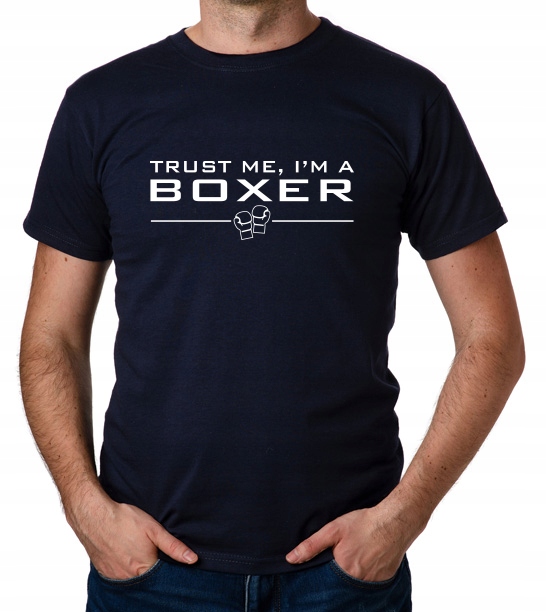 koszulka TRUST ME I'M A BOXER prezent