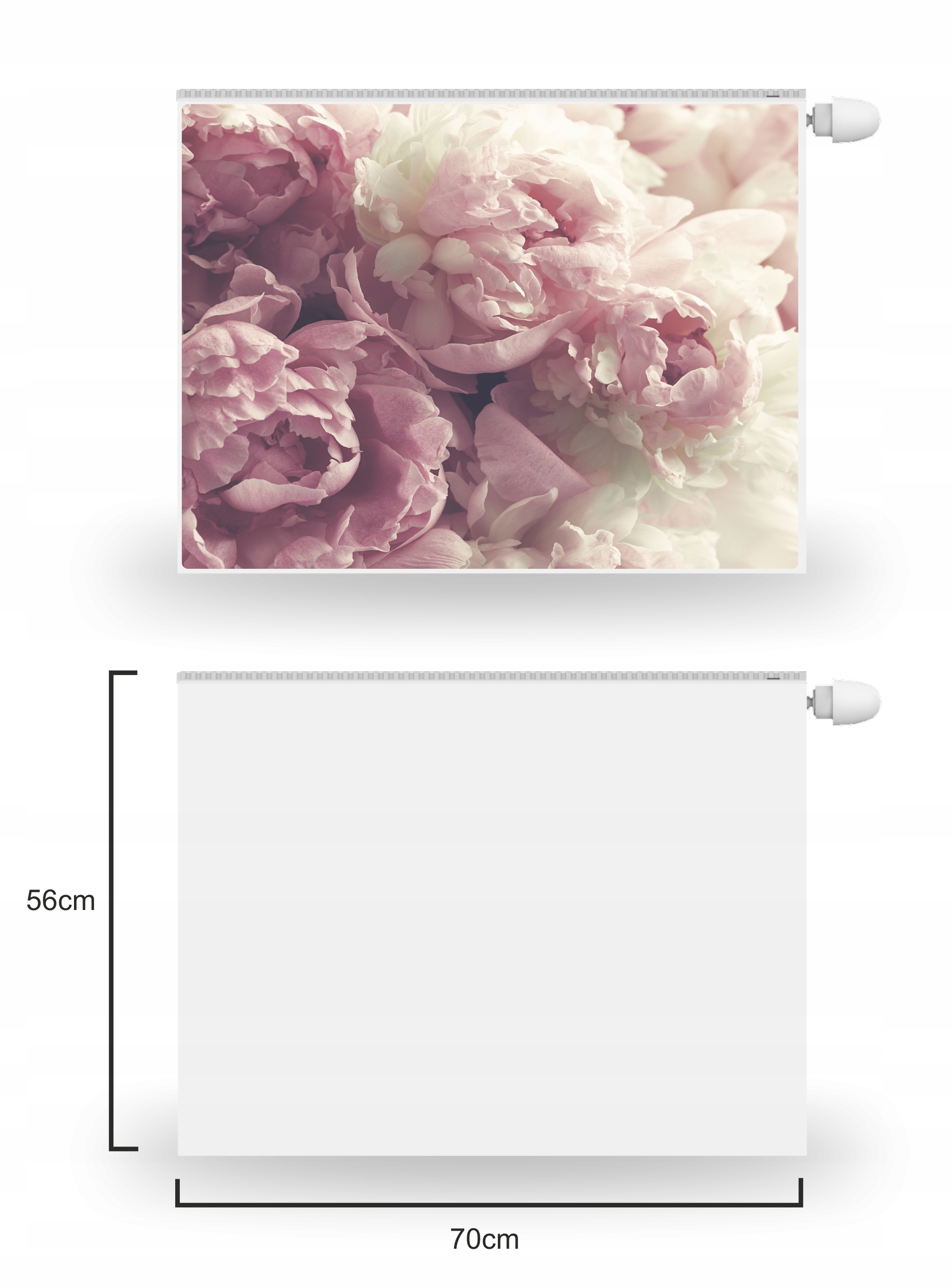 MAGNES MATA MAGNET NA KALORYFER piwonie EAN (GTIN) 7427257563400