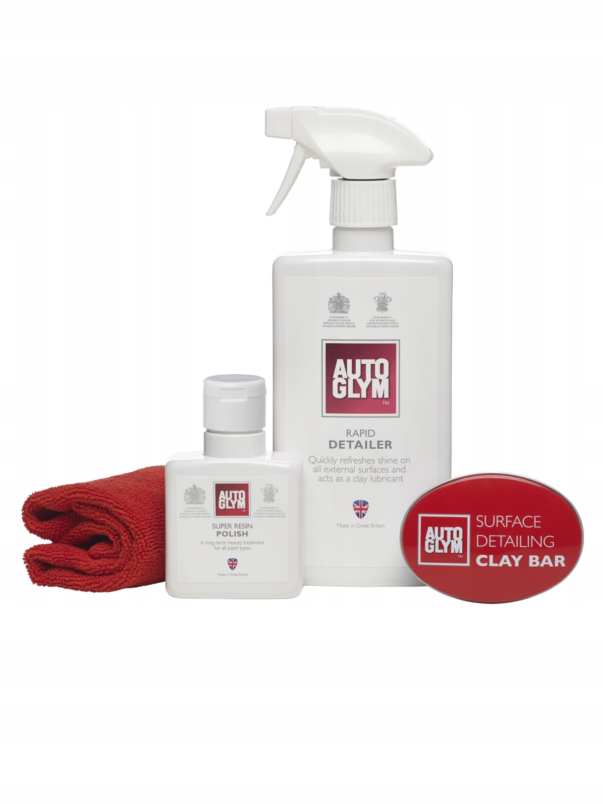 Autoglym Clay Detailing Kit - лак горячей сушки глина