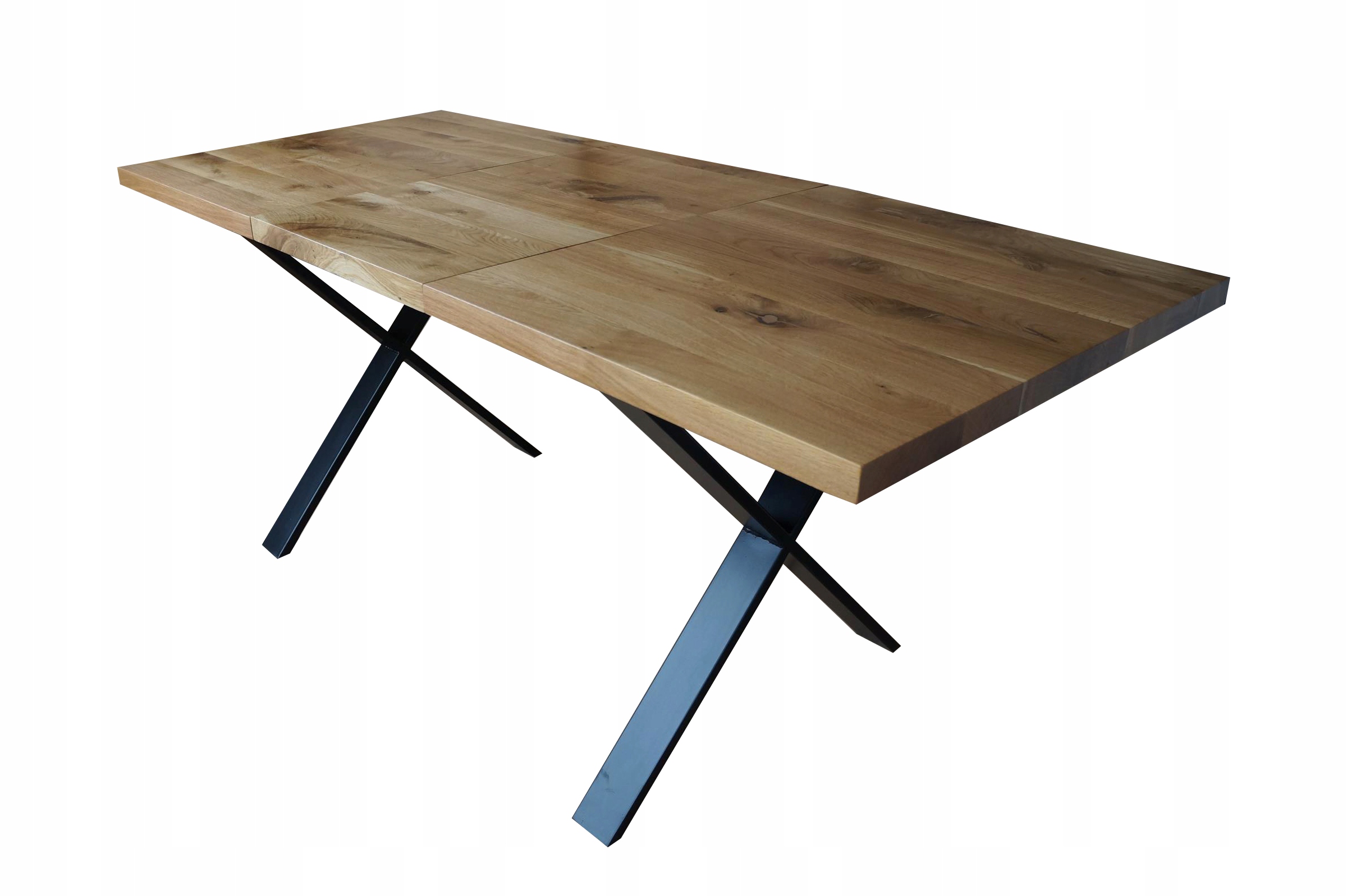 STÓŁ JADALNIANY ROZKŁADANY LOFT DĄB 130/190/80 CM Kolekcja własna