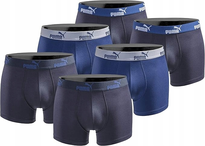Pánské slipy Puma Boxershorts 6-pack r.XL bavlna módní