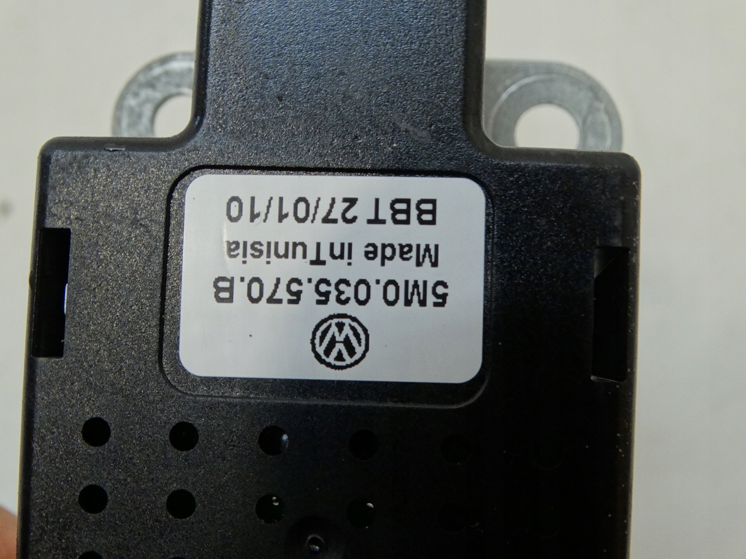 module filter PRZECIWZAKLOCENIOWY VOLKSWAGEN GOLF VI plus 5M0035570B