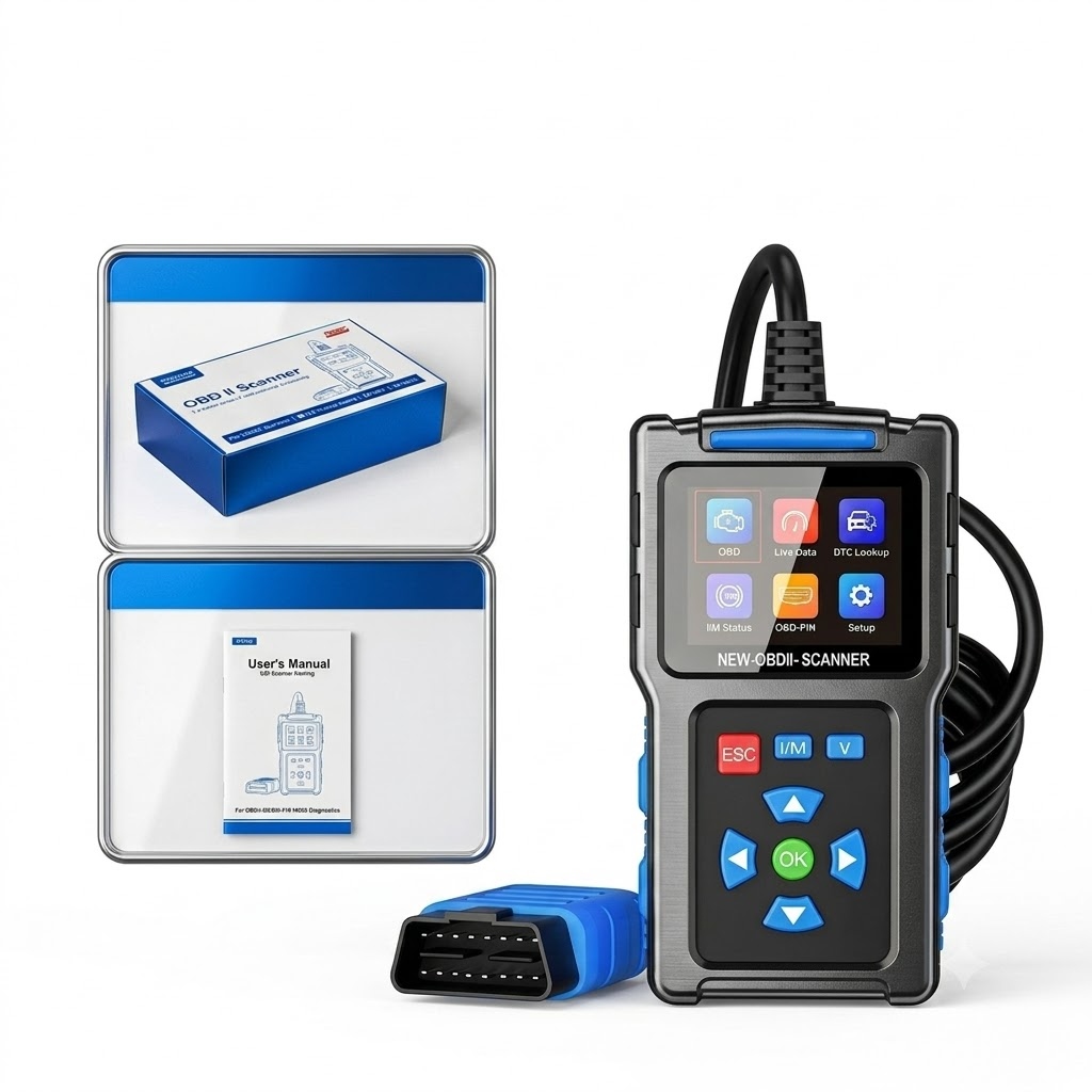 Interfejs Diagnostyczny Tester OBD2 Język Polski Skaner Błędów Check Engine