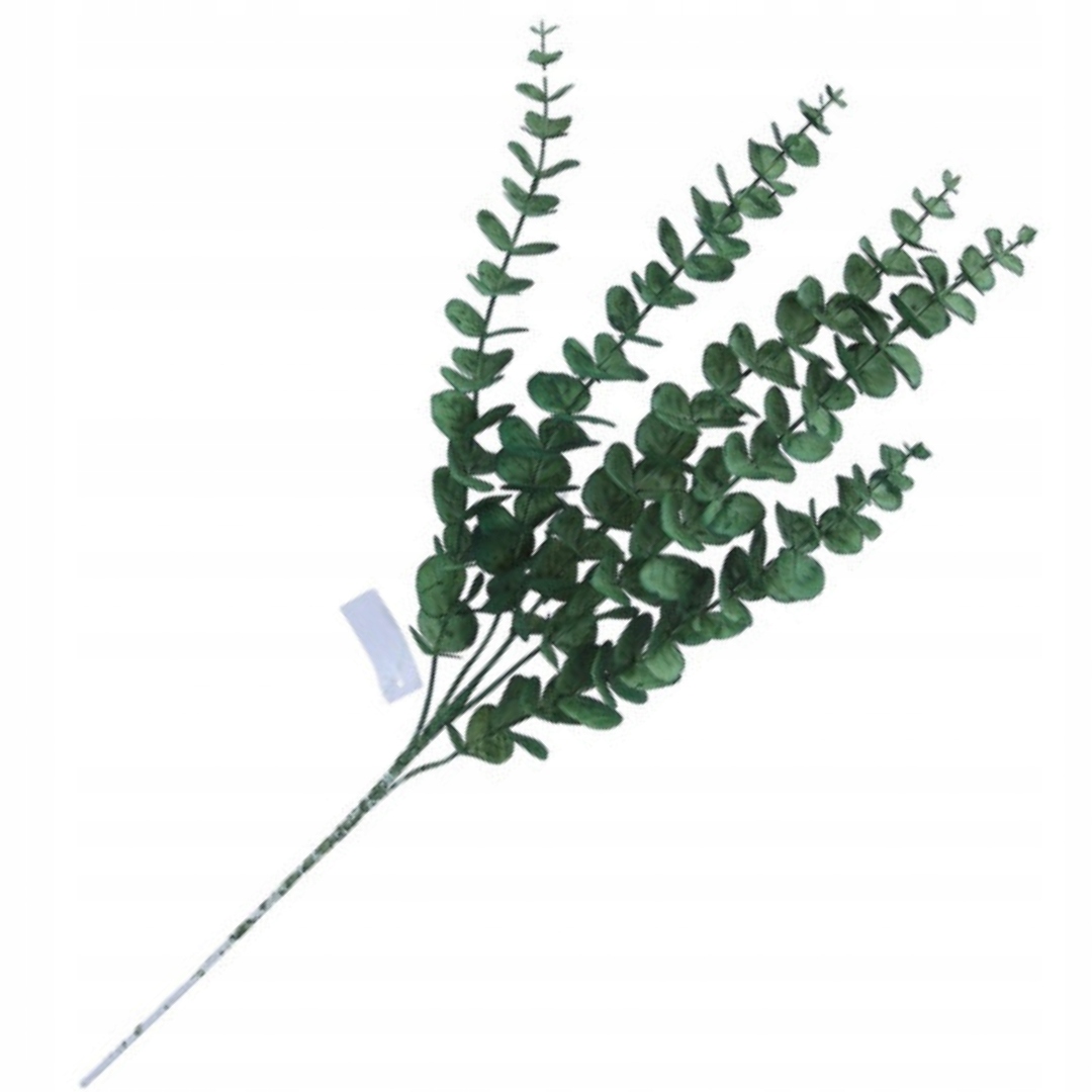 

[680487 Gałązka eukaliptusa zielona 5 odnóżek 86cm