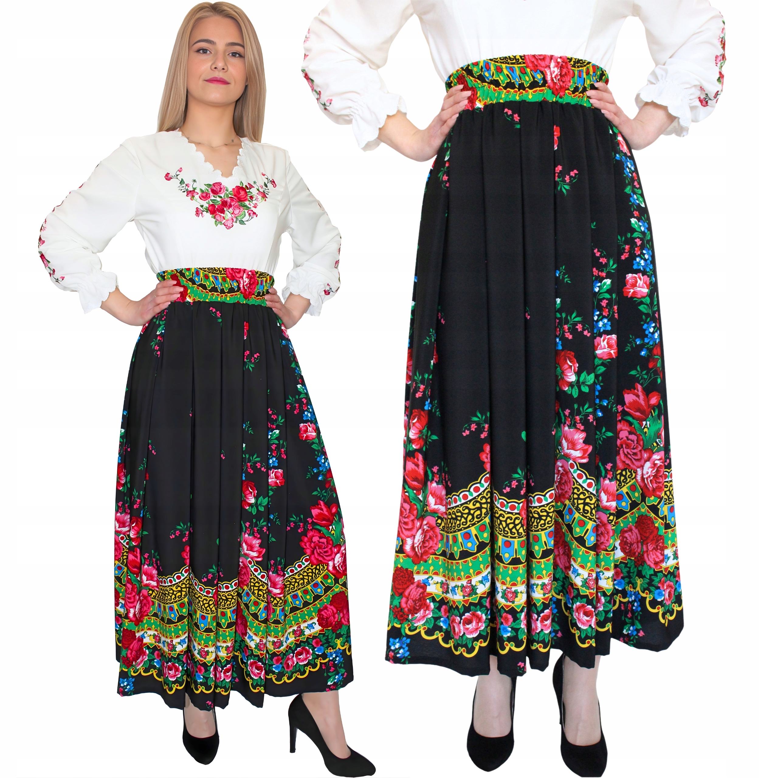 sukně goralská Dlouhá regionální Folková Maxi