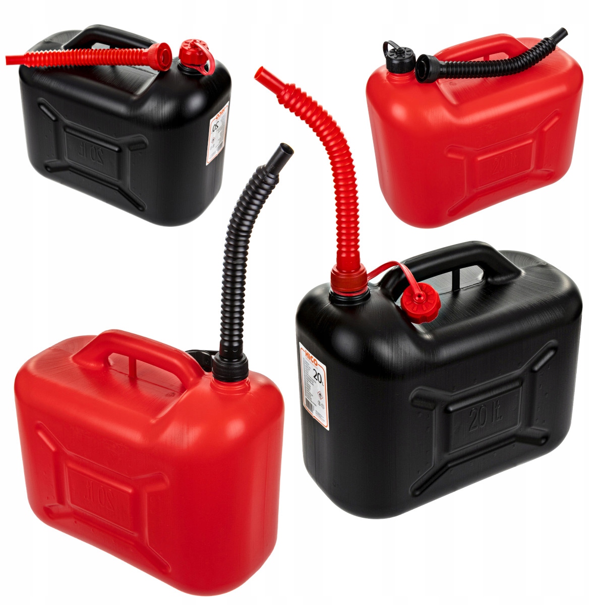 

Kanister karnister na paliwo Pcv 20l z lejkiem