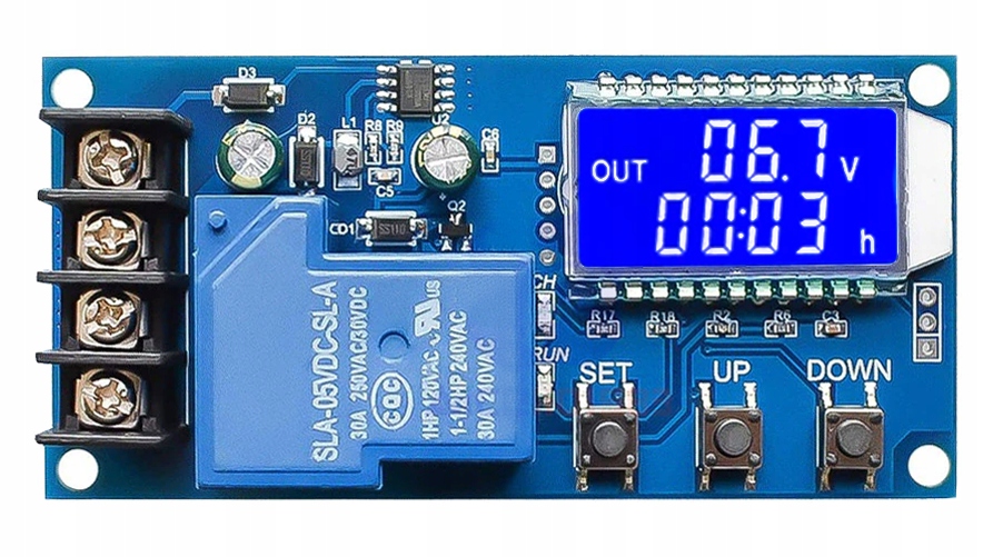 

30A Kontroler Ładowania Akumulatora 6-60V XY-L30A
